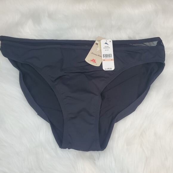 Tommy Bahama 2X Black Mesh Bikini Bottoms NWT - Picture 3 of 9